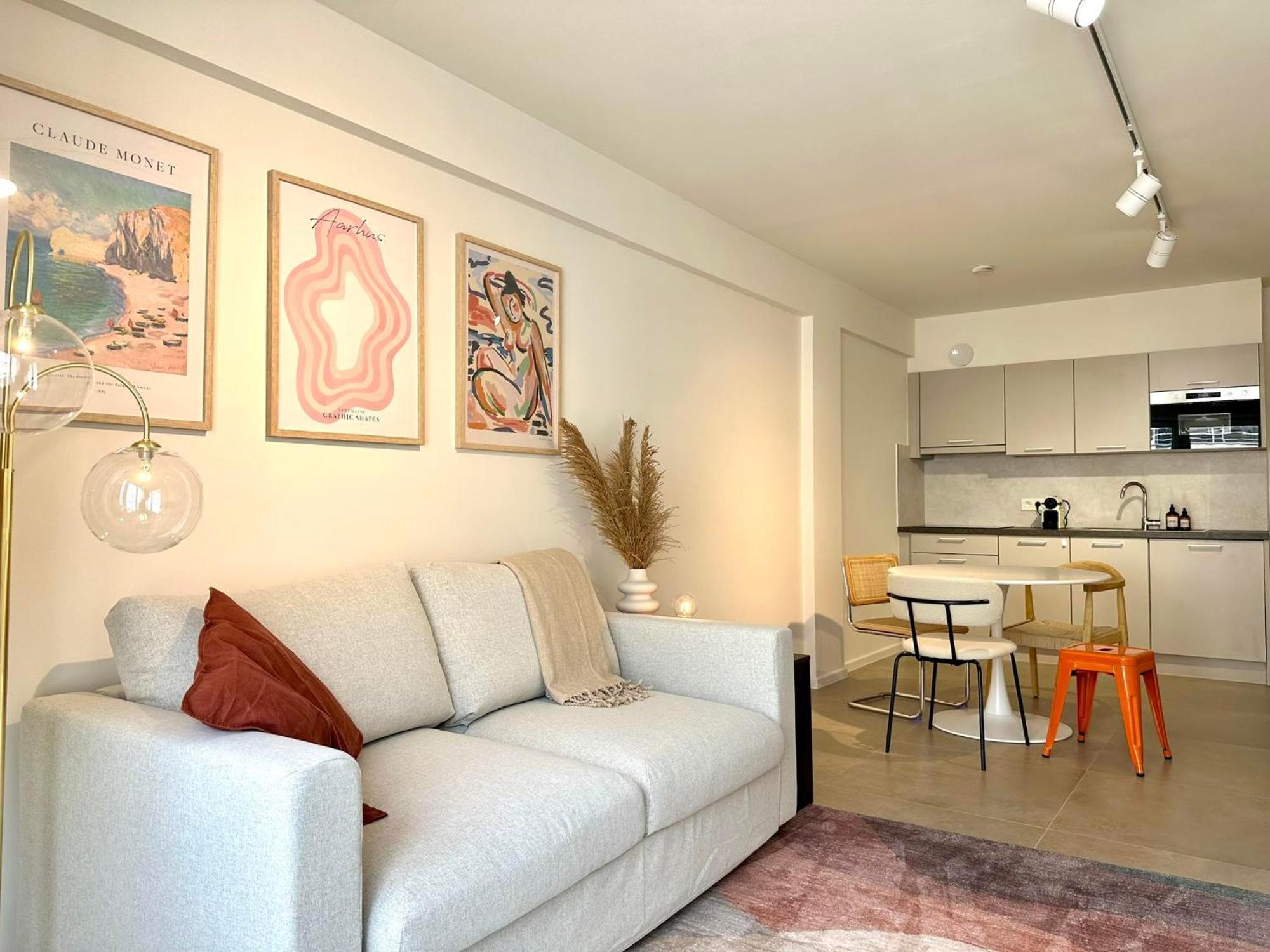 Studio F - 2 Personen - Op 250M Van De Zee Oostende Ngoại thất bức ảnh